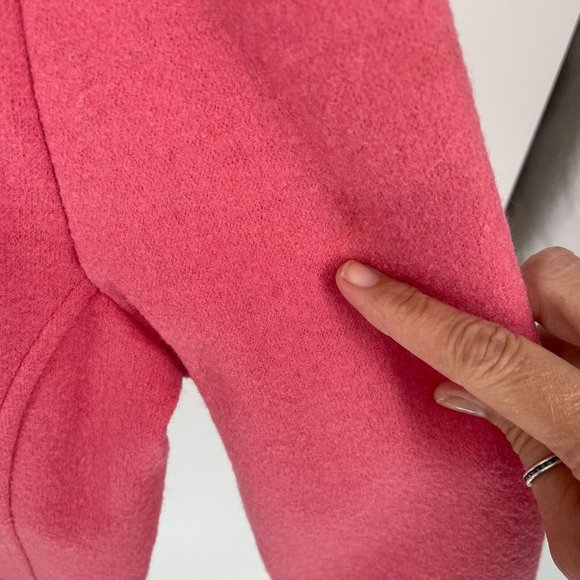 Talbots Alpaca Wool Pink Lightweight Button Front Jacket XL - Picture 11 of 14